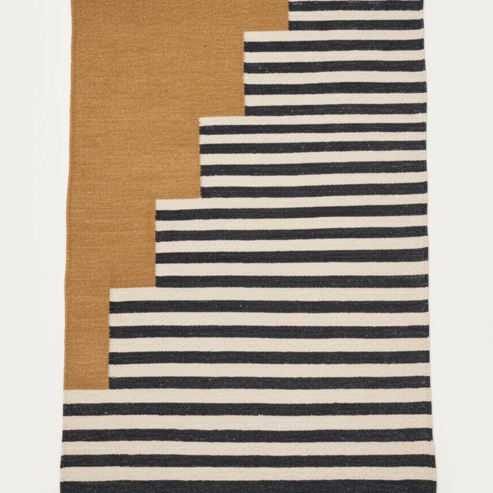 Multicolor Handmade Wool Vintage Dhurrie For Home